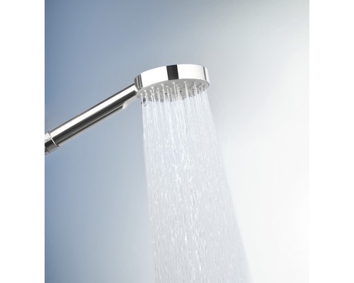 Douchette à main avec eau courante