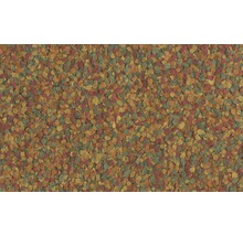 Gros plan sur de la nourriture pour poissons en flocons