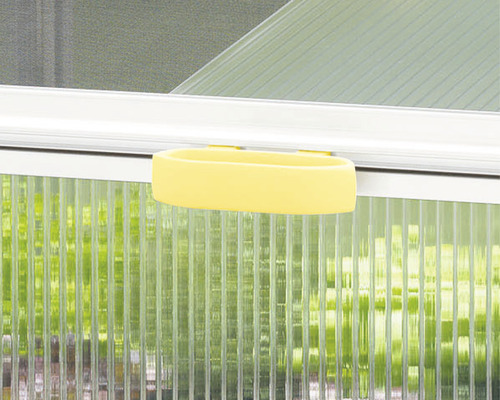 Gewächshausfenster mit Öffner