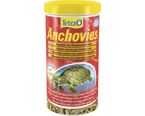 Tetra Anchovies Aliment naturel pour tortues d''eau