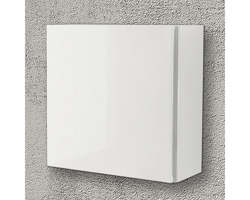 Weißer Wandschrank zur Aufbewahrung