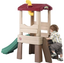 Spielturm mit Rutsche und Kletterwand für Kinder