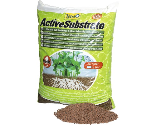 Tetra ActiveSubstrate, substrat naturel pour favoriser la croissance des plantes