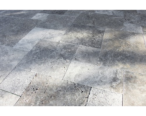 Revêtement de sol en carreaux de pierre naturelle