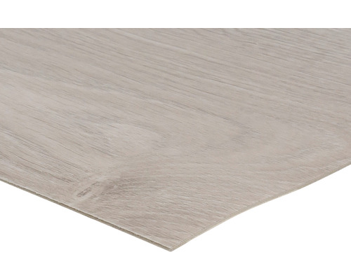 Revêtement de sol en vinyle aspect bois.