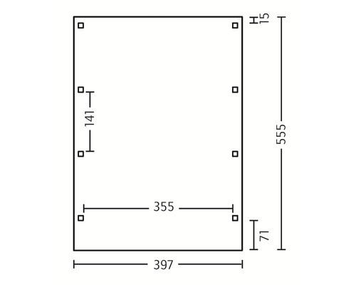 Dessin technique avec cotes
