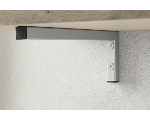 Metall-Wandregalhalterung zur Befestigung eines Regals an der Wand