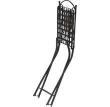 Range-bûches décoratif en métal