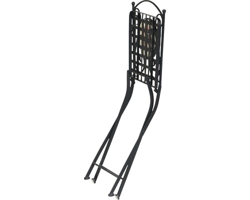 Range-bûches décoratif en métal