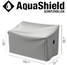 AquaShield Schutzhülle für Gartenmöbel mit den Maßen 160 x 85 x 75 cm