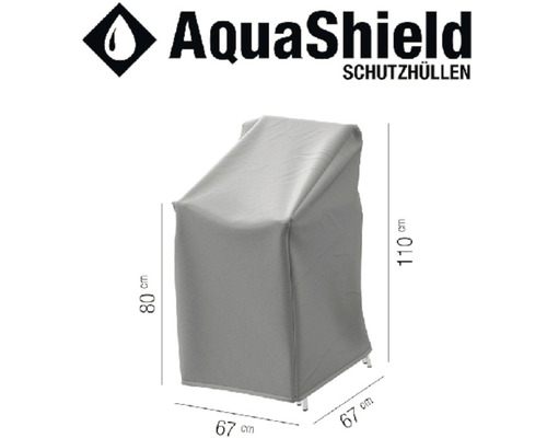 AquaShield Schutzhülle für Stuhl mit den Maßen 67 cm x 67 cm x 110 cm