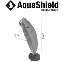 Schutzhülle für Sonnenschirm mit den Maßen 68 cm mal 240 cm