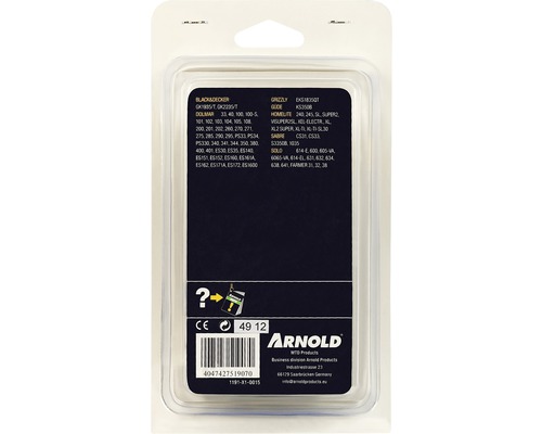 Arnold Ersatzkette für Motorsägen, passend für verschiedene Modelle