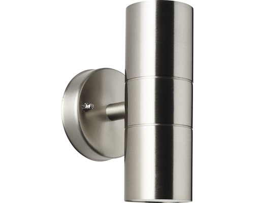 Applique murale en métal avec deux lampes