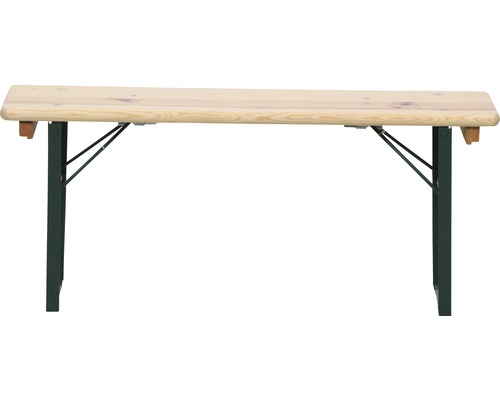 Bierzeltgarnitur-Bank aus Holz und Metall
