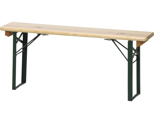 Biertisch mit Untergestell aus Metall