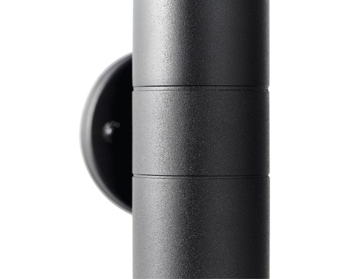 Applique murale extérieure noire