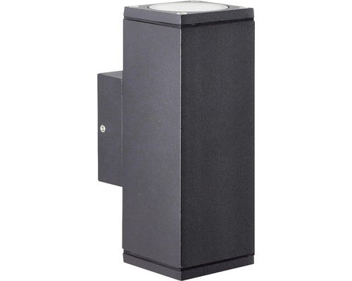 Quadratische Wandleuchte für den Aussenbereich