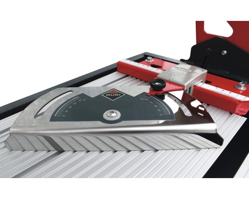 Coupe-carrelage Rubi avec rapporteur pour des coupes précises