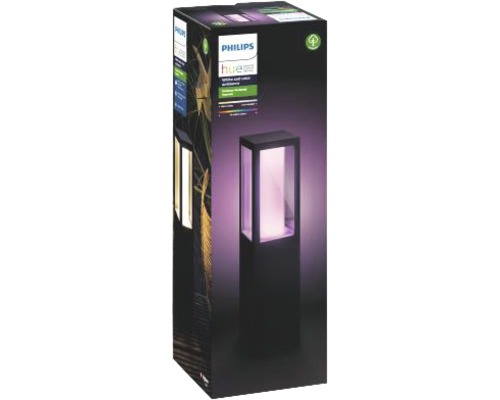 Borne d''éclairage Philips Hue avec changement de couleur dans son emballage