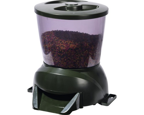 Distributeur automatique de nourriture pour poissons d''étang avec nourriture