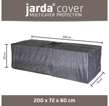 Jarda Cover Schutzhülle für Gartenmöbel, 200 mal 72 mal 60 Zentimeter