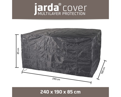 Housse de protection Jarda mesurant 240 x 190 x 85 centimètres