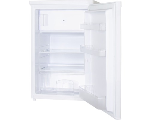 Réfrigérateur ouvert et vide pour aliments et boissons