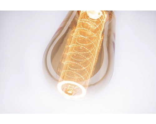 Dekorative Glühbirne mit gewundenem Glühfaden