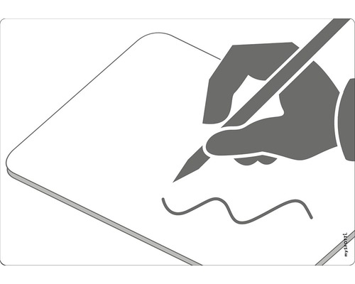 Symbole : écrire avec un stylo sur du papier
