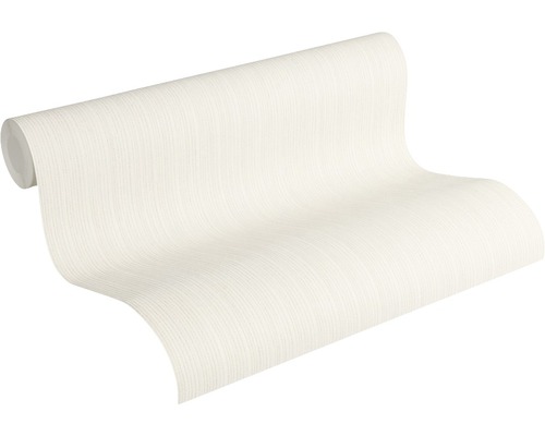 Rouleau de papier peint blanc texturé