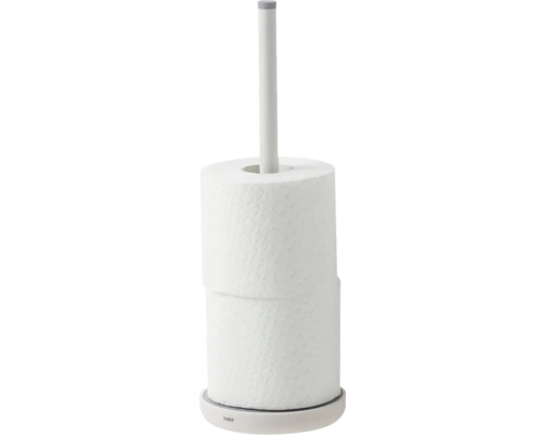 Toilettenpapierhalter mit Toilettenpapierrollen