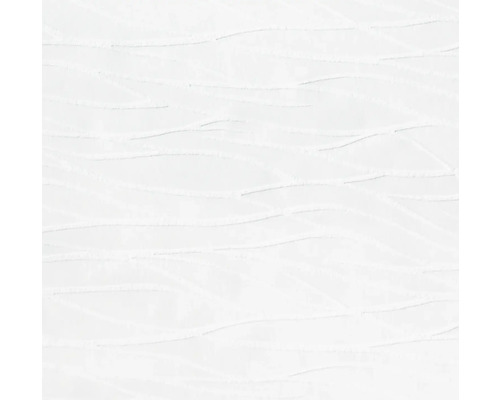 Papier peint structuré blanc avec motif ondulé