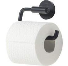 Porte-papier toilette en métal avec un rouleau de papier toilette