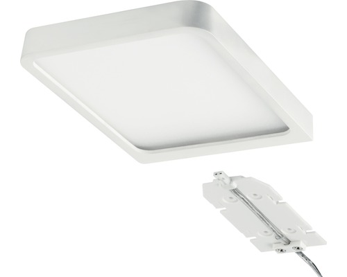 Quadratische Deckenleuchte und Montageplatte