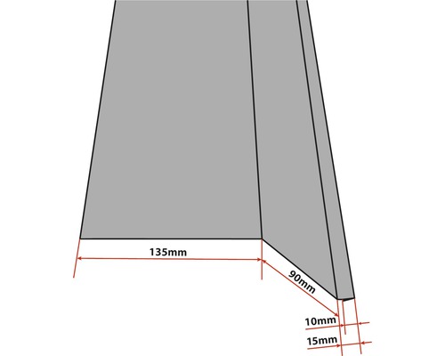 Illustration indiquant les dimensions d''une pièce
