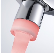 Wasserhahn mit Temperaturanzeige