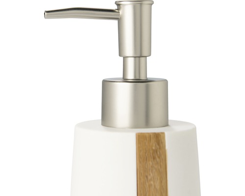 Seifenspender aus Keramik mit Spenderkopf