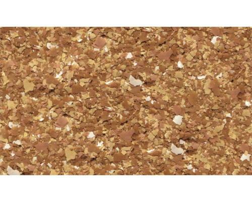 Revêtement décoratif avec des éclats marron et beige