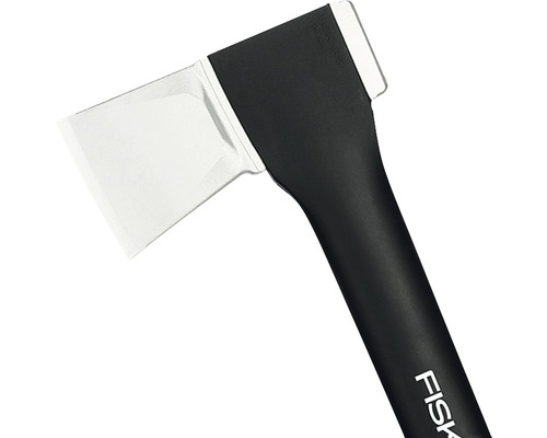 Fiskars Axt mit schwarzem Griff