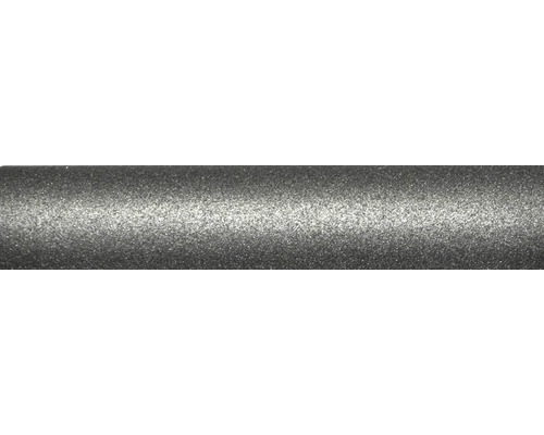 Tringle à rideaux Metallic meteorite 200 cm Ø 20 mm