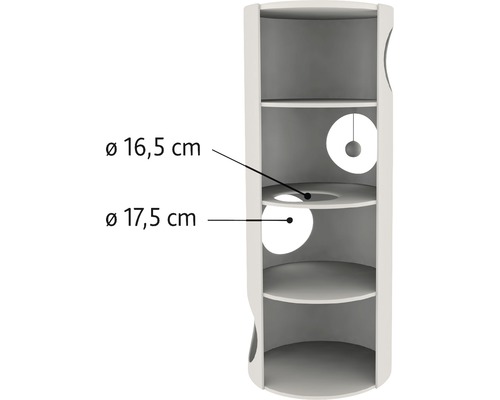 Katzenmöbel mit mehreren Ebenen und Kratzbaumfunktion