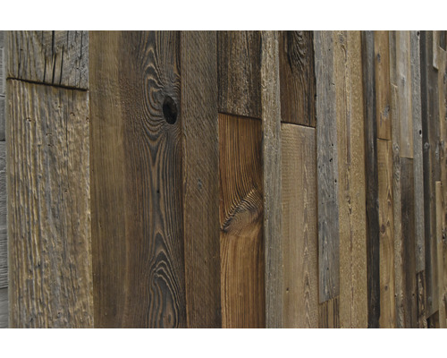 Gros plan d''un revêtement mural fait de panneaux de bois