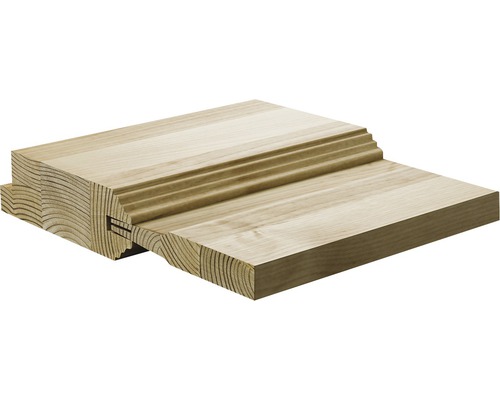 Holztürprofilquerschnitt