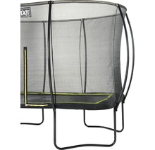 Trampoline de jardin rectangulaire avec filet de sécurité