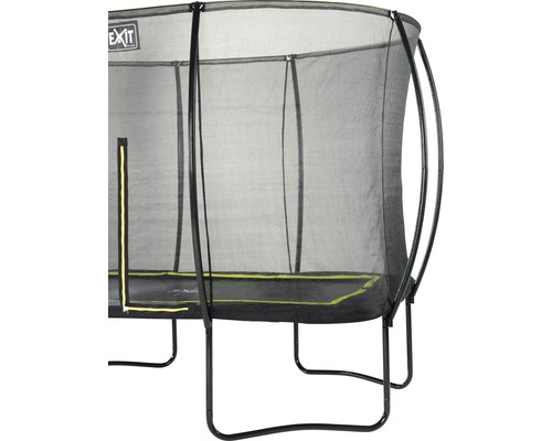 Rechteckiges Gartentrampolin mit Sicherheitsnetz