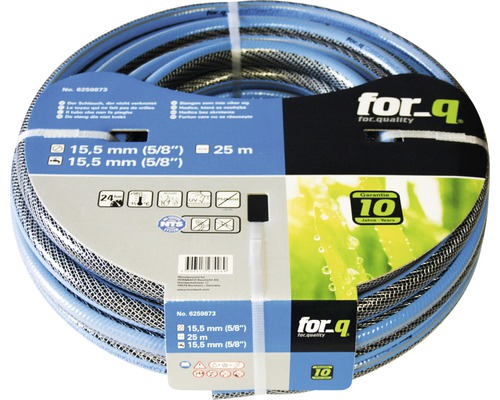 Tuyau d''arrosage enroulé de 15,5 mm de diamètre et de 25 m de long