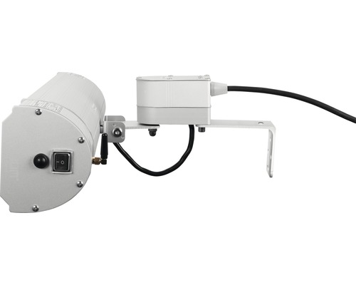 Heizstrahler mit Halterung für den Aussenbereich