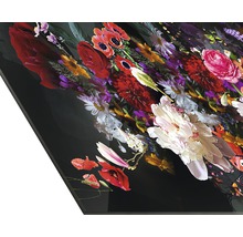 Dekorplatte mit Blumenmuster