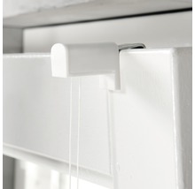 Store plissé Soluna avec haubanage latéral, blanc, 90x240 cm-thumb-9